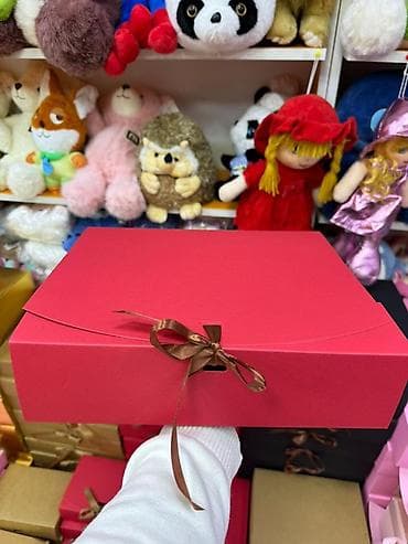 sacaqlı pendir: Hədiyyə qutusu, rəng - Çəhrayı — 5