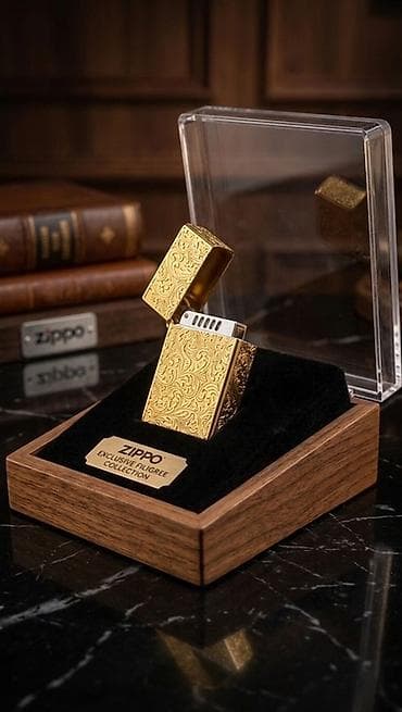 qzil sep: Zippo Exclusive Filigree Collection – kolleksiya çakmağı - Brend — 1