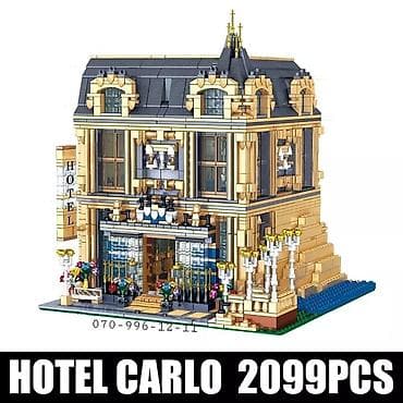 uşaq oyuncaqlari: Konstruktor Oyuncaq Ev🏰 ✔Konstruktor Lego Ev💒 🔹️1/2 (2 i- 1də)🏰⛪ ✔Ölkə — 4