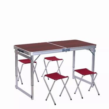 stol stul işlenmiş: Piknik stolu ve stullari 4 eded oturacaq ve 1 qatlanan stoldan — 1