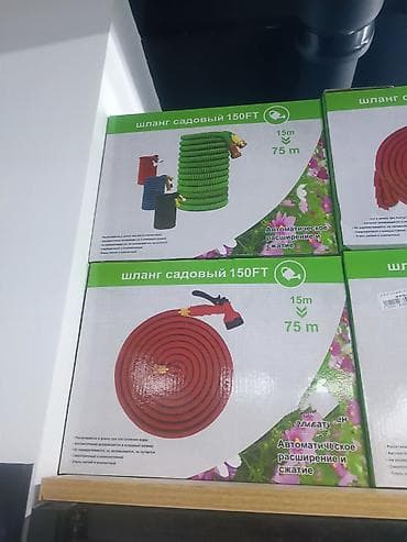 Lesa: Məhsul: Avtomatik genişlənən-bağlanan bağ şlanqı (Expandable Garden — 8