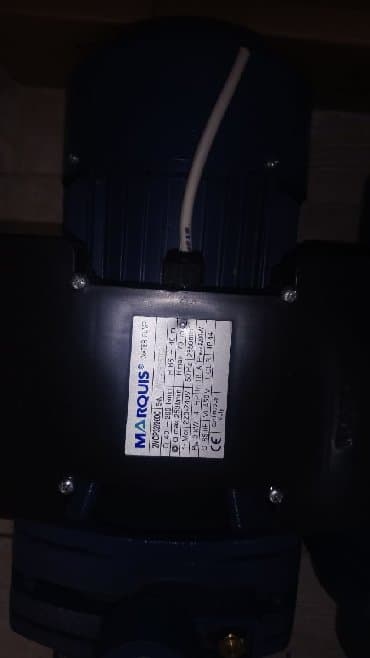 marqus su matoru: Su nasosu Water Pump Texniki parametrlər şəkildə qeyd olunmuşdur — 2