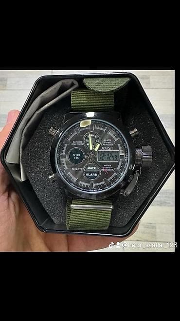 Смарт браслеты: Новый, Наручные часы, Casio, цвет - Зеленый — 5