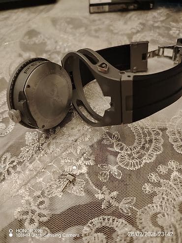 Zərgərlik əşyaları: İşlənmiş, Qol saatı, rəng - Qara — 3