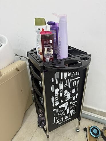 Peşəkar salon üçün xidmət arabası - Təyinat: bərbər və gözəllik at lalafo.az Peşəkar salon üçün xidmət arabası - Təyinat: bərbər və gözəllik