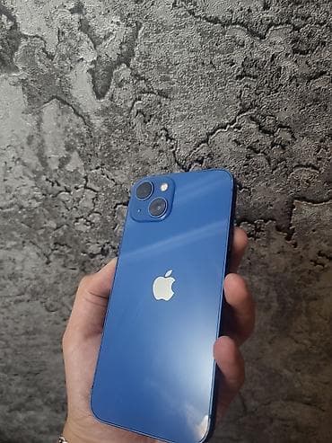 IPhone 13, 128 GB, Göy, Simsiz şarj, Face ID — 1
