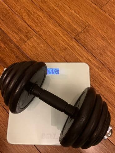 купить бу чемодан: Гантели, Вес: 8 кг, Б/у — 3