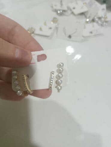 oriental reqs paltarlari: Zərgərlik dəsti – müxtəlif modellərdə sırğalar - Ay və ulduz motivli — 10