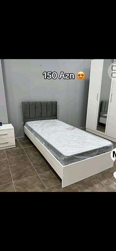 parca skaf: Tək nəfərlik çarpayı modelləri - Müxtəlif dizaynlarda başlıq: yumşaq — 3
