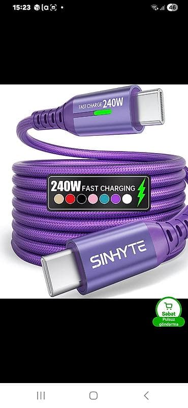 Kabel Type C (USB-C), Yeni lalafo.az -da Kabel Type C (USB-C), Yeni