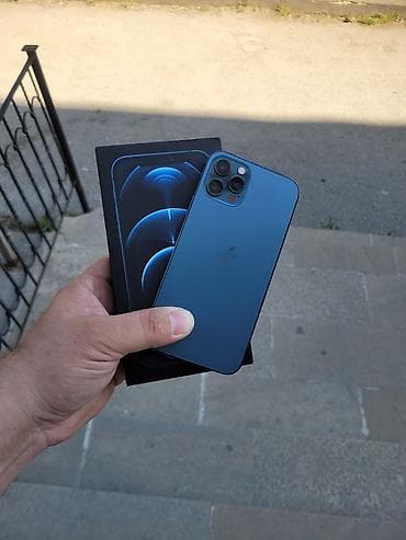 iphone 16 mavi: IPhone 12 Pro, 128 GB, Pacific Blue, Face ID — 3