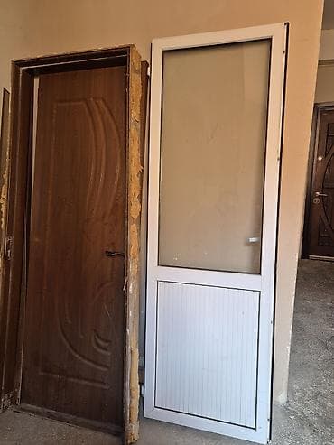 qapi: MDF qapı dəsti - Material: MDF üzlü taxta əsaslı qapı yarpağı - — 3