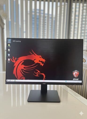 AOC markalı masaüstü monitor Xüsusiyyətlər: - Zərif, nazik çərçivəli