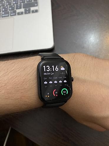 Amazfit GTS Smart Watch - 1.65” AMOLED ekran – parlaq və aydın