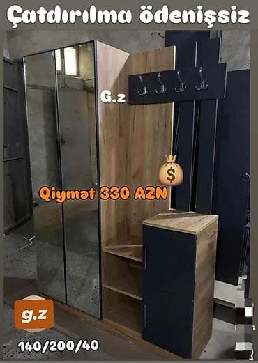 Dehliz dolab sifarişlə hazırlanır