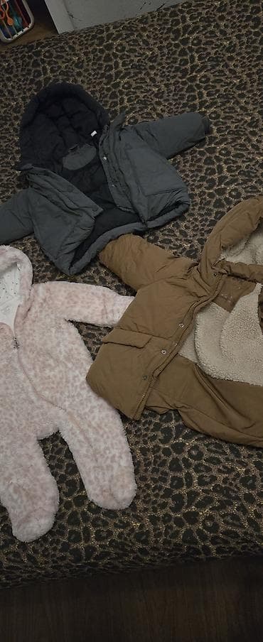 topdan paltar satisi: Uşaq qış geyimləri dəsti - 2 ədəd ZARA uşaq şişmə gödəkçə: - — 3