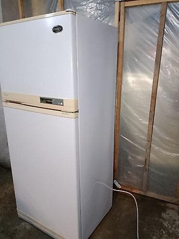 Elektronika: İşlənmiş 2 qapılı Soyuducu Satılır, rəng - Ağ, Təkərli — 4