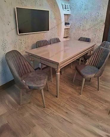stol ev ucun: Masa Dəsti Eviniz üçün geniş mebel seçimi: divanlar, dolablar — 1