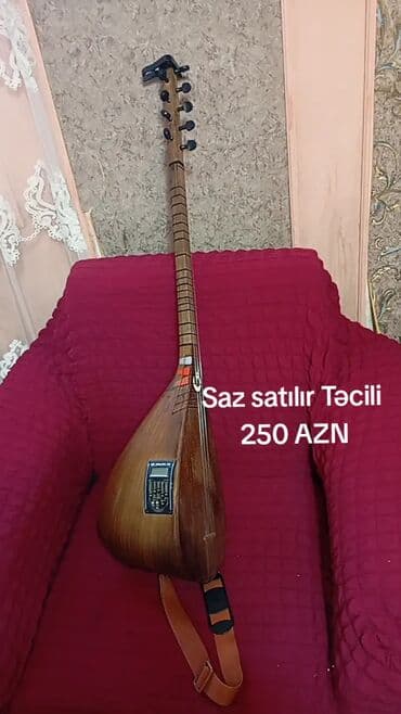 gitara aksesuarlari satisi: Saz – elektro-akustik model - Korpus: taxta, qapaq və qabırğalar — 1