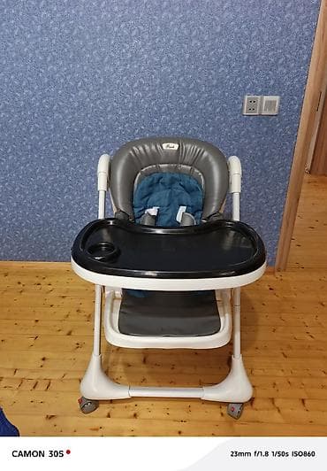 Pouch uşaq yemək stulu Heçbir problemi yoxdur - Rahat, yastıqlı