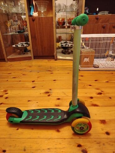 самокаты в баку: Yaşıl və qara rənglərdə olan bu uşaq skuteri uşaqlar üçün idealdır — 1