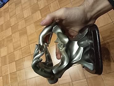 şaxta baba şekli: Fiqur, Rezin, rəng - Gümüşü — 2