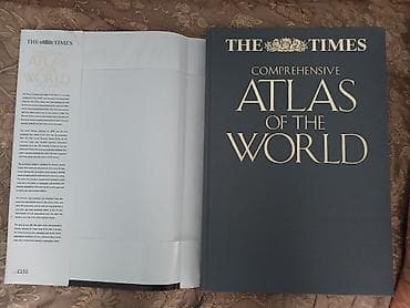 “The Times Comprehensive Atlas of the World” – böyük formatlı, sərt — 1
