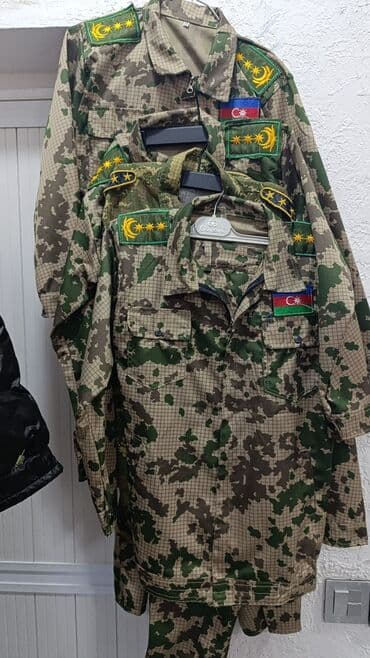 детский камуфляжный костюм: Məhsul: Hərbi kamuflyaj forma dəsti Təsvir: 9 10 11 yaş formalar - — 1