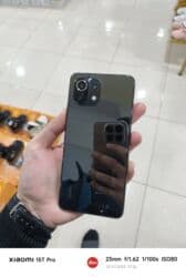 xiaomi mi 10 qiymet: Xiaomi 11 Lite, 128 GB, rəng - Qara, 
 Barmaq izi — 2