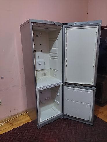 disk satisi: 2 qapılı Indesit Soyuducu Satılır, rəng - Gümüşü — 3