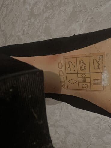 cəkmə: Çəkmə, Aldo, Ölçü: 37, rəng - Qara, Yeni — 4