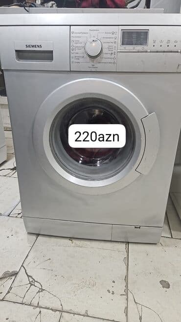 Siemens paltaryuyan maşın - Ön yükləməli, iri pəncərəli baraban -