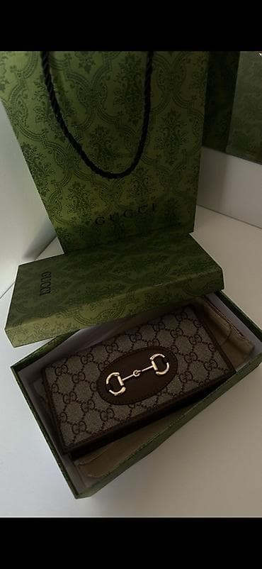 gucci sumka: Кошелек, Натуральная кожа, Новый — 5