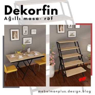 metbex stolari: Türkiyə istehsalı qatalanan ağıllı masa | 25% ENDİRİM Funksional və — 8