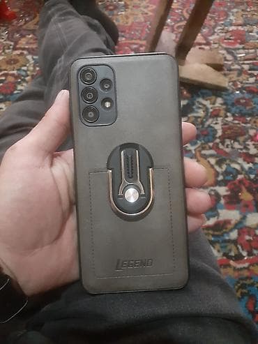 telfolar: Samsung Galaxy A13, 64 GB, rəng - Qara, Barmaq izi — 3