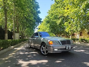 bbs diskler: Mercedes-Benz C-Class (W202) sedan, gümüşü rəng. - Kuzov: sedan — 8