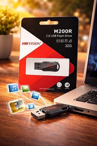 xarici sert disk: Kateqoriya: Flash yaddaşlar Hikvision M200R 32GB Flash – Etibarlı və — 2