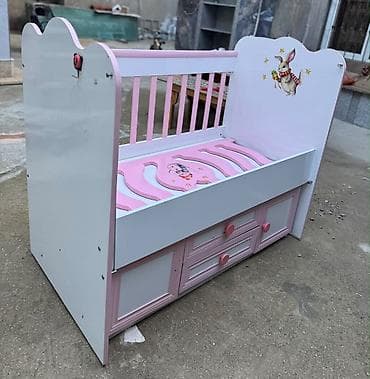 intex matras: Uşaq beşiyi satılır,təcili satırıq münasib qiymətə,70man — 1