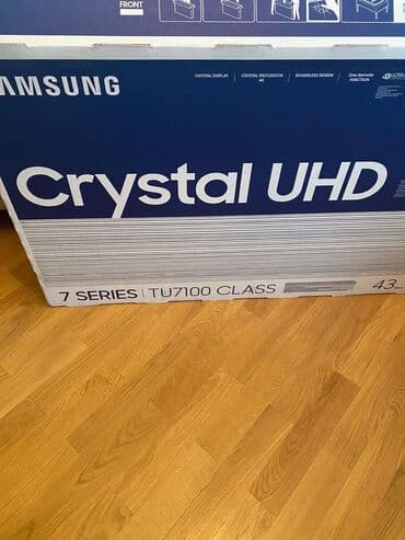 samsunq a 56: Yeni Televizor Samsung 43" — 2