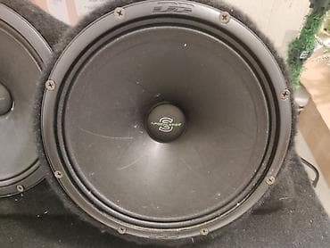Avtoakustika komplekti – subwoofer + 4 ədəd mid-woofer - Subwoofer — 4
