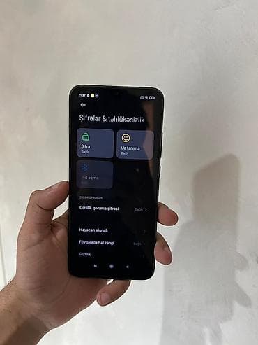 Аудиотехника: Redmi 9T, 64 ГБ, цвет - Черный, Отпечаток пальца — 5