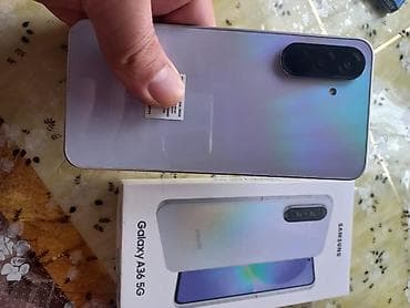 samsung s21 ultra ikinci el: Samsung Galaxy A36, 256 GB, rəng - Bənövşəyi, Barmaq izi — 3