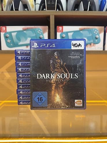 ps4 controller: Dark Souls Remastered-PS4 diski Oyun diski tam işlək vəziyyətdədir — 1