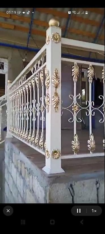 ucuz samavar: Balkon məhəccəri, Dəmir — 1
