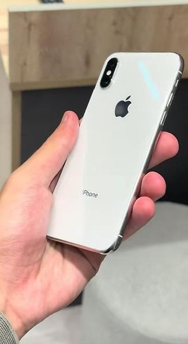 IPhone X, Gümüşü