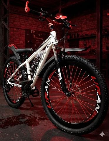 URAN dağ velosipedi - Çərçivə: yüngül və möhkəm alüminium ərintisi