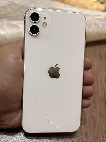 apple m1: IPhone 11, 128 GB, White Titanium, Face ID — 6