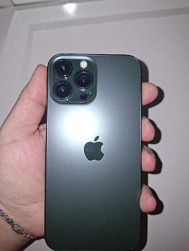 samsung galaxy buds 3 pro: IPhone 13 Pro Max, 256 GB, Alpine Green, Simsiz şarj, Face ID — 3