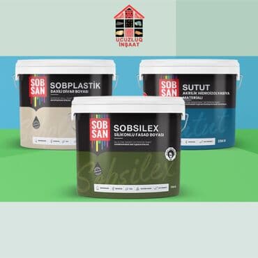 "Sobsan" boyaları Müasir texnologiya ilə yüksək keyfiyyətdə boya