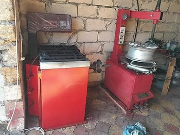 Təkər servisi üçün avadanlıq dəsti - Təkər balanslama aparatı